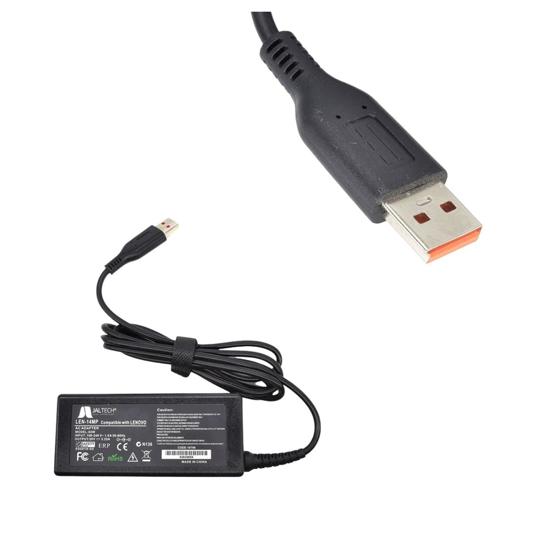 CARGADOR GENERICO PREMIUN JALTECH 10786 LENOVO YOGA 20V y 3.25A