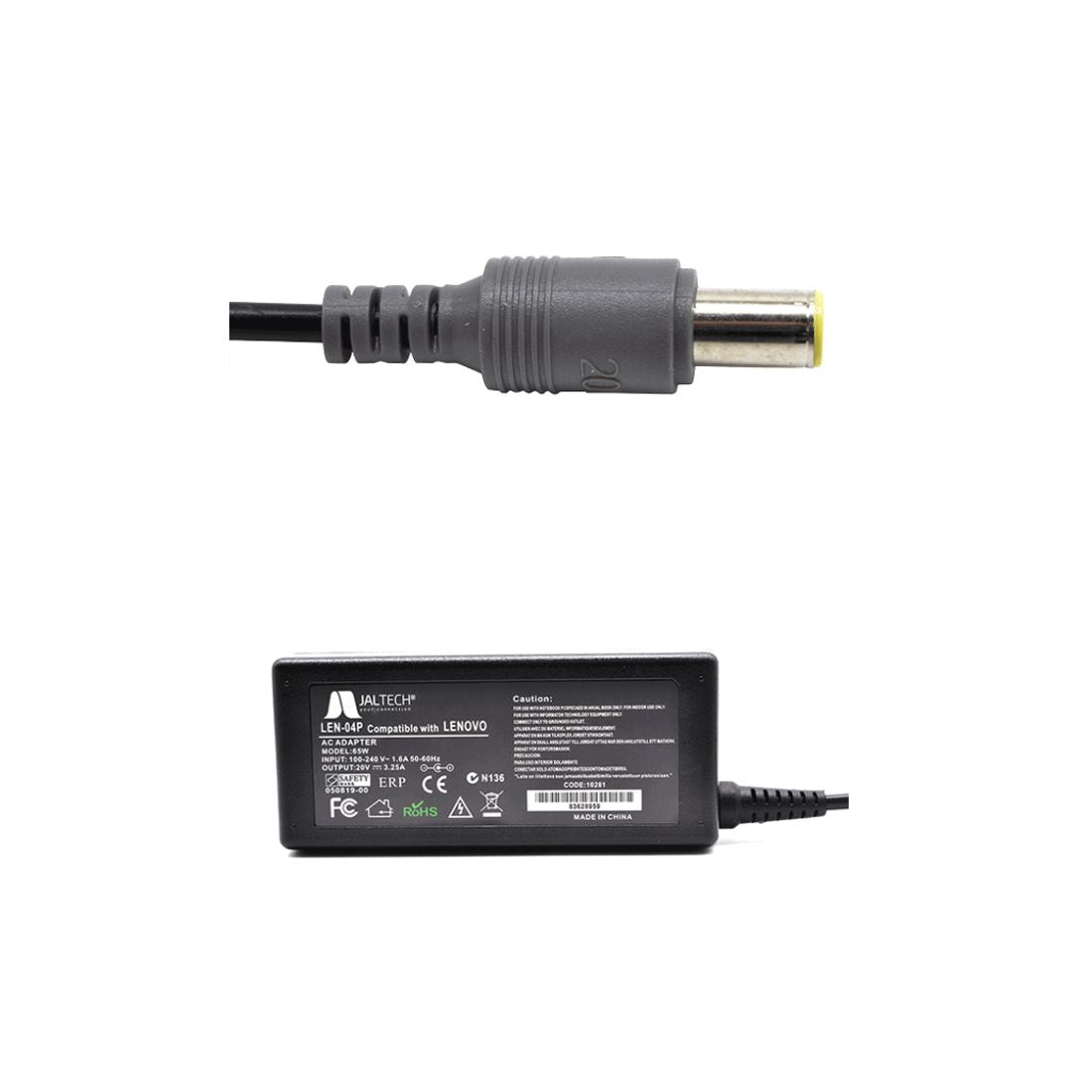 CARGADOR GENERICO PREMIUN JALTECH 10281 LENOVO 20V-3,25A