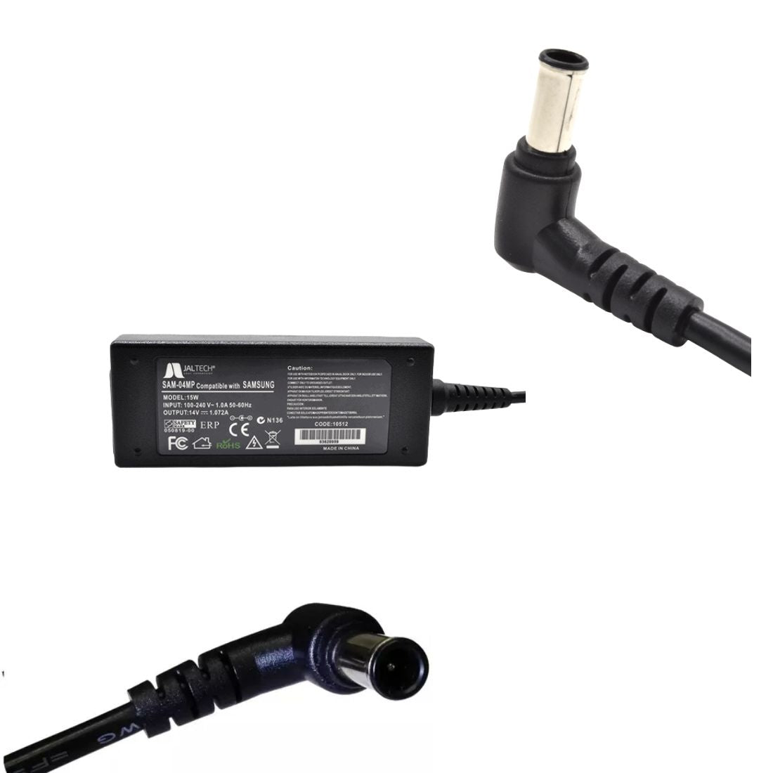 CARGADOR GENERICO PREMIUN JALTECH 10512 SAMSUNG 14V 1,072A