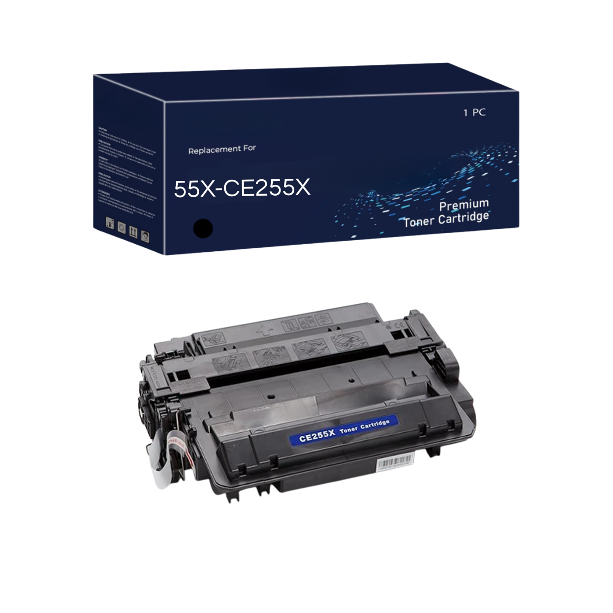 Tóner Compatible New Print 55X (CE255X) Negro