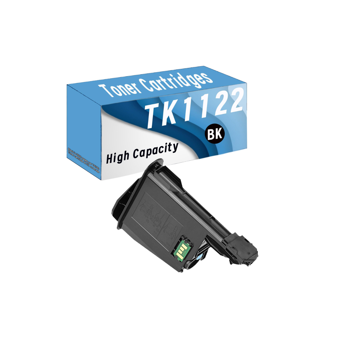 Tóner Compatible New Print TK-1122 Negro para Impresoras Kyocera ECOSYS
