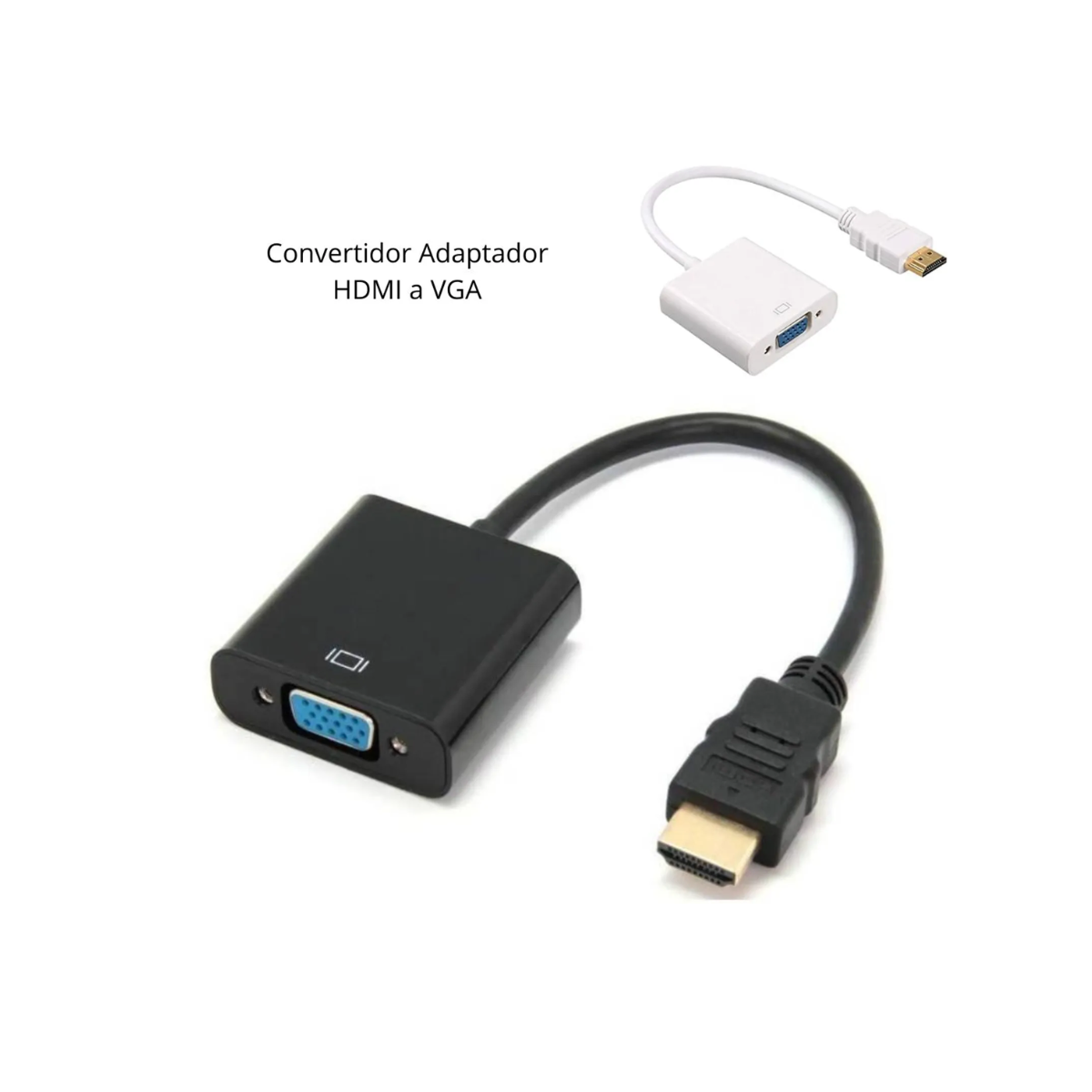  Cable Convertidor HDMI a VGA