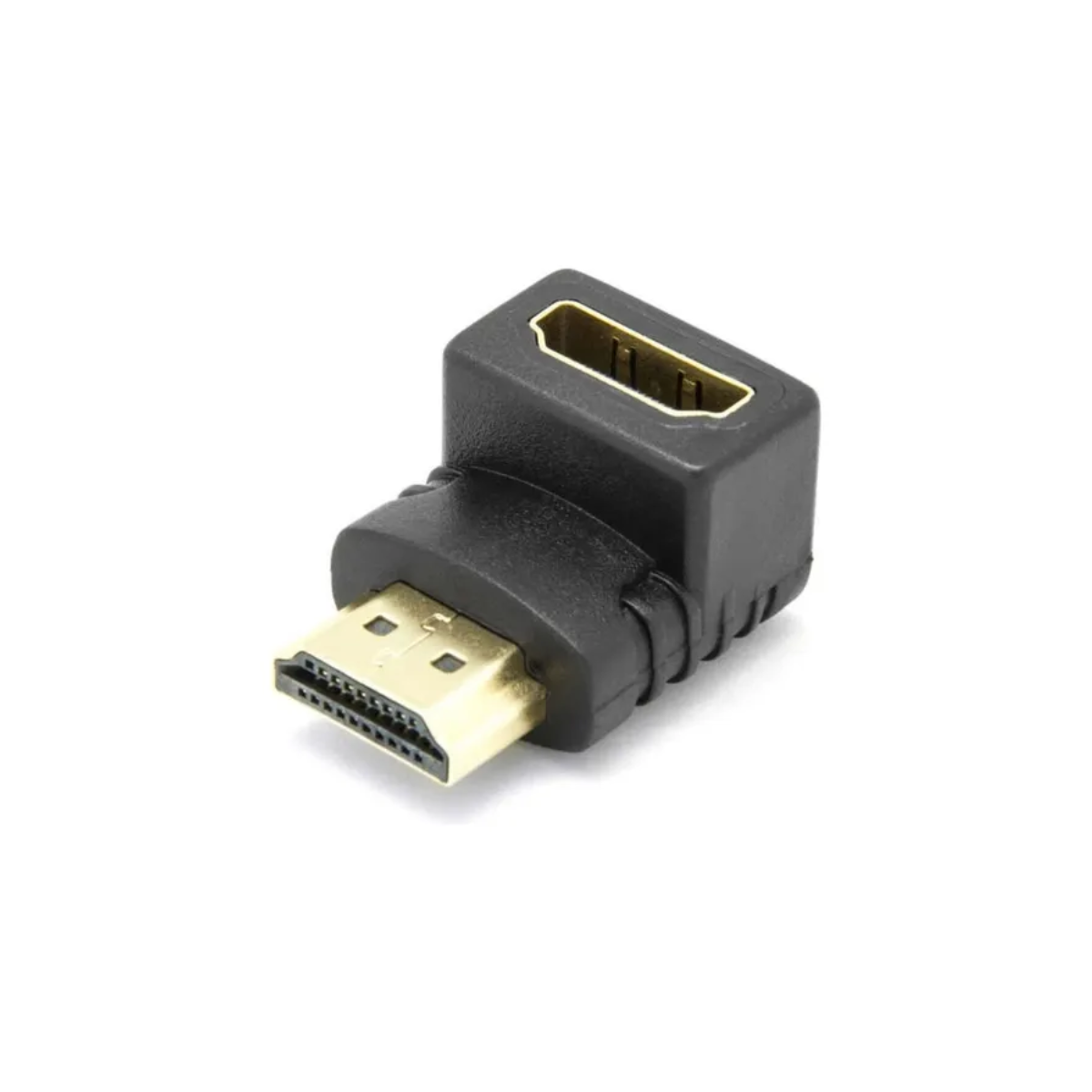 Adaptador HDMI en Codo Macho a Hembra de 90°