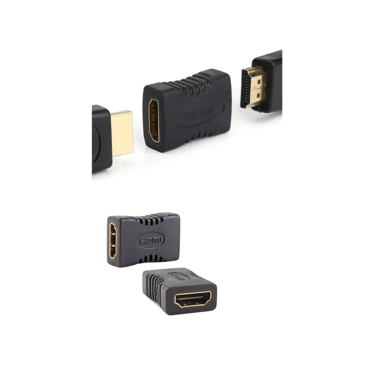 Unión HDMI 10372 Macho a Hembra para Extensión de Cable HDMI